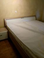 Bett Doppelbett 180*200 Eiche Creme mit Beleuchtung Nordrhein-Westfalen - Altenberge Vorschau