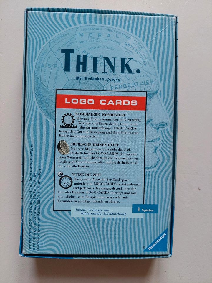 Ravensburger Spiel: Think  Logo Cards, Bilderrätsel, Logikrätsel in Dresden