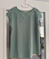 Broderie Anglaise Tshirt Oberteil Blusenshirt Gr. S Baden-Württemberg - Kehl Vorschau