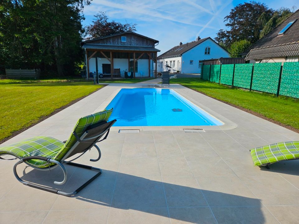 Ferienwohnung 105 qm nahe Kappeln Schlei Ostsee mit Swimmingpool in Norderbrarup