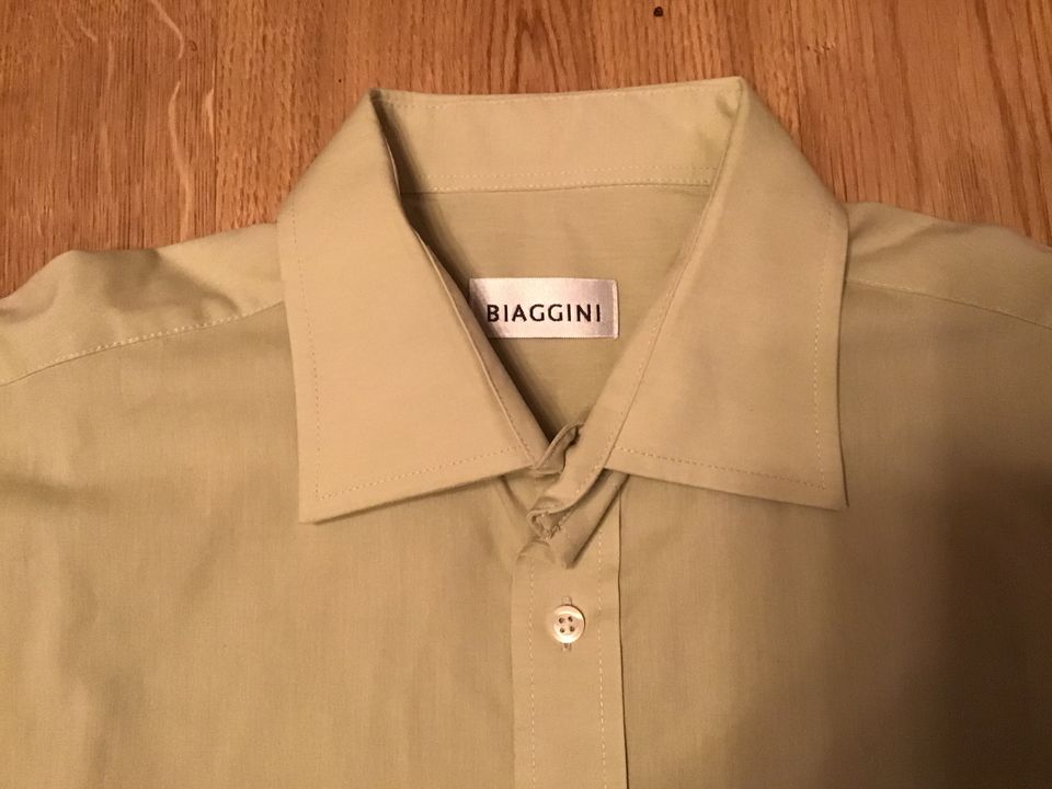 Herrenhemd Hemd kurz Größe 42 von Biaggini in Neuwied