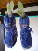 handgestrickte Babyschuhe - UNIKAT Hessen - Neuhof Vorschau