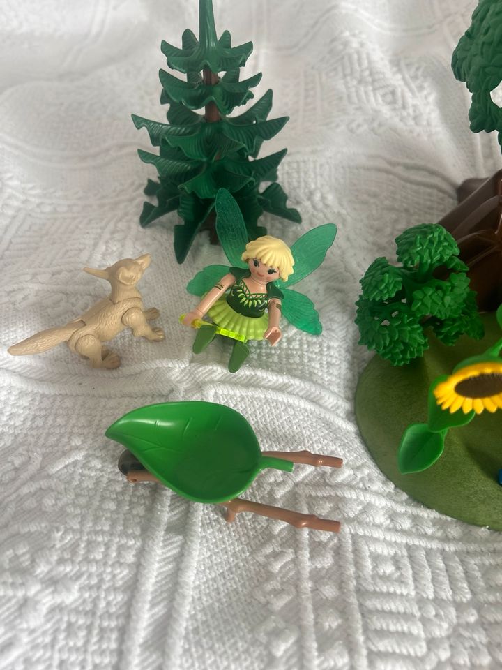 Playmobil Fee Landschaft Wald Tiere See Feen in Herford