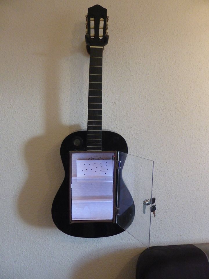 Humidor Gitarre Gitarrenhumidor geschenk in Braunsbedra