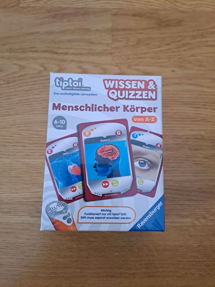 Tiptoi Spiel Wissen & Quizzen Menschlicher Körper in Kirkel