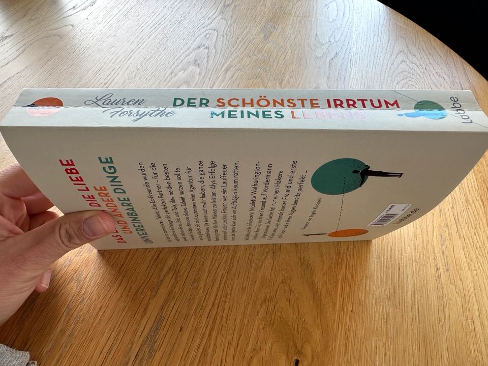 Buch „Der schönste Irrtum meines Lebens“ Roman in Tuningen