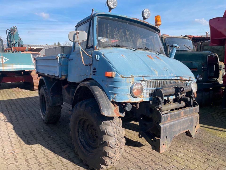 Oldtimer UNIMOG U 84/406 technisch gut top Ausstattung EZ 1973 in Herten