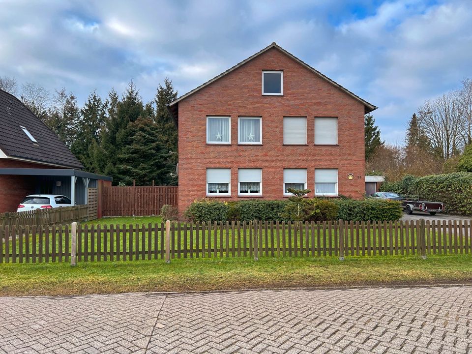 Solides Ein-/Zweifamilienhaus in Spitzenlage der Blumenstadt Wiesmoor (weitere Bebauung möglich!) in Wiesmoor