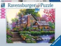 Ravensburger Puzzle 1000 Teile Romantisches Cottage, vollständig Rheinland-Pfalz - Deidesheim Vorschau