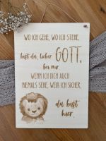 Holzschild mit Lasergravur personalisiert Geschenkidee Niedersachsen - Oyten Vorschau