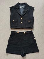 ZARA Damen Bouclé Bekleidungsset 2-Teiler Schwarz Gr. XS/S TOP !! Baden-Württemberg - Karlsruhe Vorschau