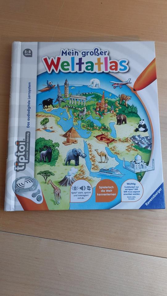 Wie Neu Tip Toi Globus und Mein großes Weltatlas Ostergeschenk in Viersen