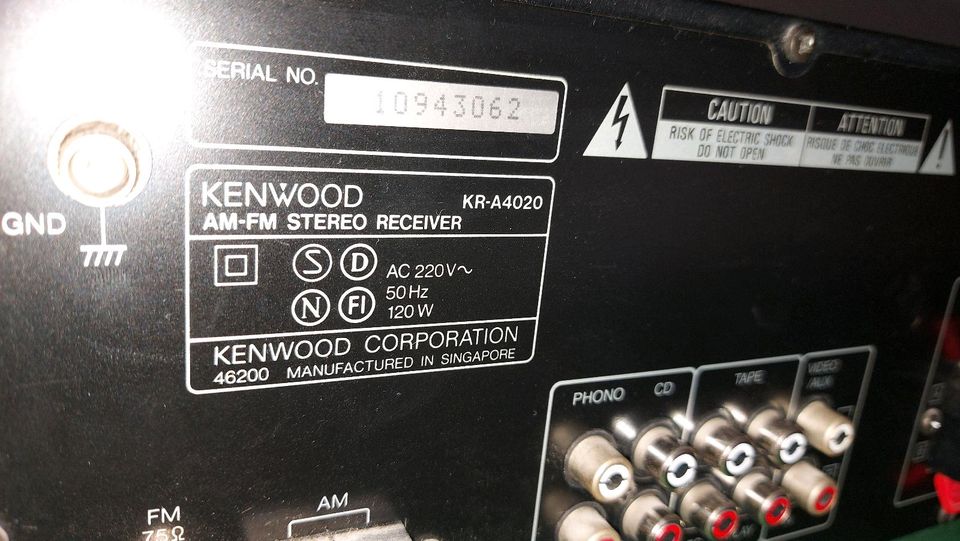 Receiver Kenwood KR A 4020 in Schwülper