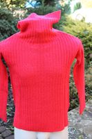 Strickpulli Pullover Pulli Rollkragen Größe XS 34 rot Rheinland-Pfalz - Waldfischbach-Burgalben Vorschau