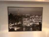 Paris schwarz weiß Wand Bild 140/100 Saarland - Saarlouis Vorschau