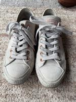 Converse Grau Wildleder Niedersachsen - Vechelde Vorschau