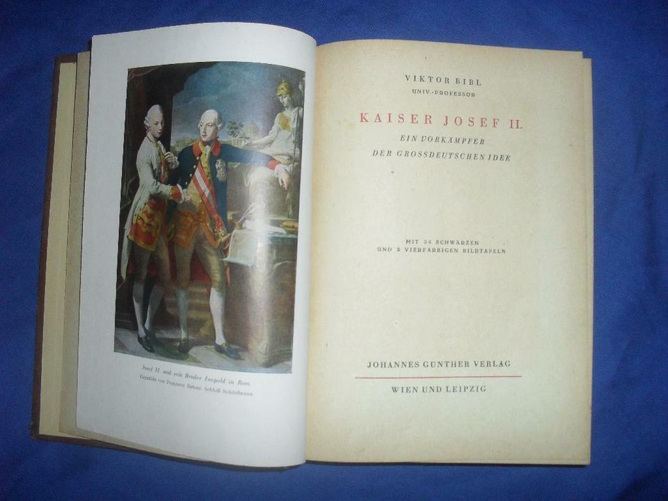 Viktor Bibl, Kaiser Josef II - Biografie / Österreich in Münster-Sarmsheim