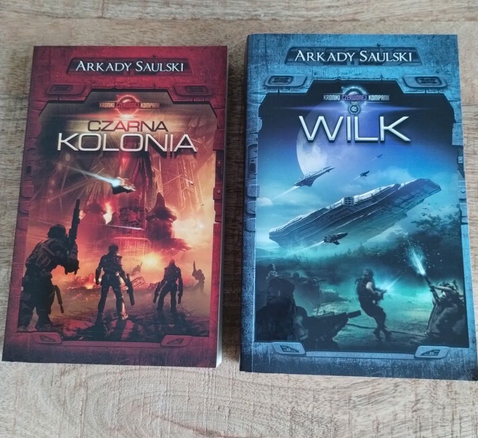 2 Polnische Bücher,CZARNA KOLONIA und WILK in Herne