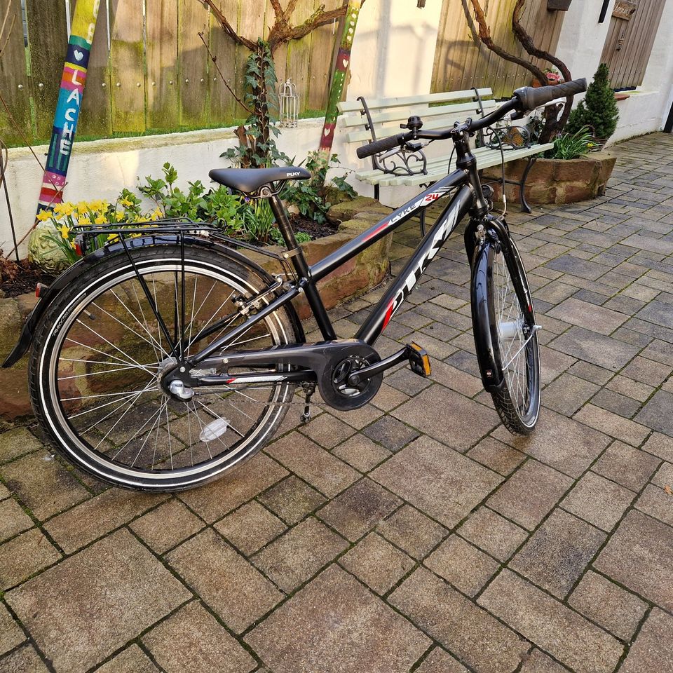 Kinderfahrrad 24 Zoll - Puky CYKE 24-3 Alu (gebraucht) in Niefern-Öschelbronn