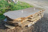 Granitplatten, Gredplatten, jede ein Einzelstück, Bodenplatten aus Granit, Trittplatten Granit, exklusive Sichtschutzplatten aus Granit, Granitplatten für Liegefläche Bayern - Eppenschlag Vorschau