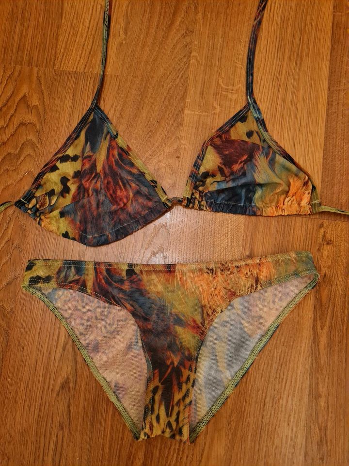 Bikini, bunt, M/38, transparent, ganzheitliche Bräune in Braunschweig