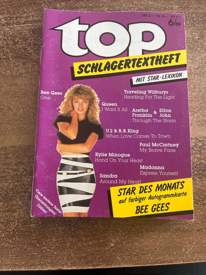 Top Schlagerhefte komplett 1989 in Zell am Harmersbach