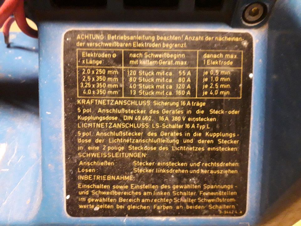 Dalex Schweißgerät TK 34 L gebraucht in Nauort