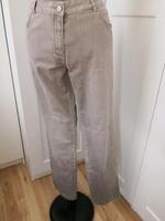 BiBA, Jeans mit Ton in Ton-Stickerei, Gr.46,taupe Düsseldorf - Urdenbach Vorschau
