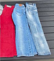 Paket 3x Jeans Größe 140 Brandenburg - Glienicke/Nordbahn Vorschau