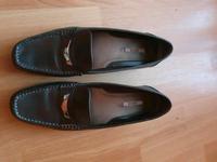 Geox Respira Slipper Gr.42 grau Leder Baden-Württemberg - Mannheim Vorschau