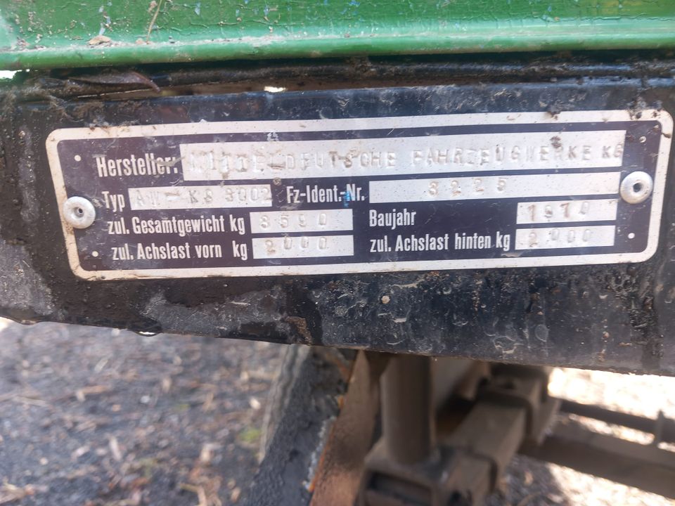 Drehschemelanhänger für Traktor in Königswinter