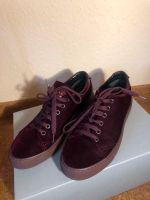 MaiMai Schuhe Sneaker Samt bordeaux rot 38 Baden-Württemberg - Murrhardt Vorschau