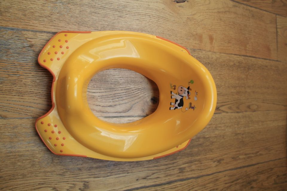 Toilettensitz WC-Aufsitz Kinder Babys Keeeper gelb in Köln