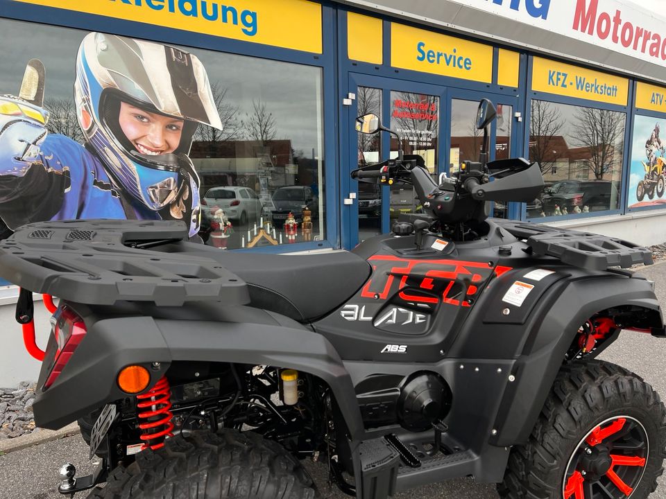 *Neu* TGB Blade 600,Allrad,FL,SE,EPS,Quad,LOF,ATV,Seilw,Touring, 5 Jahre Garantie!! in Bischofswerda