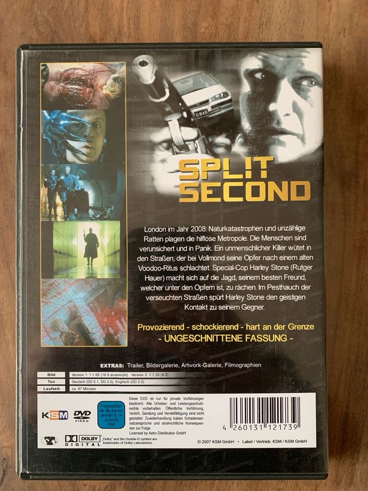 DVD / Film „Split Second“ in Verden