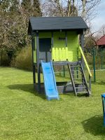 Spielhaus mit Rutsche u. Sandkasten Niedersachsen - Sande Vorschau