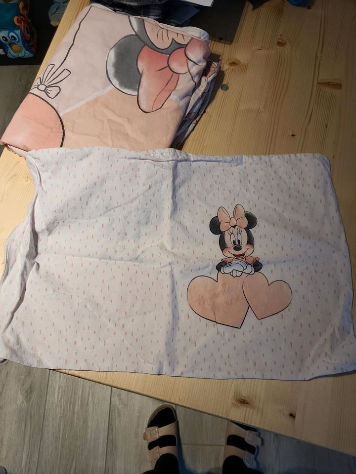 MinniMouse Bettwäsche 70x140 cm in Talheim