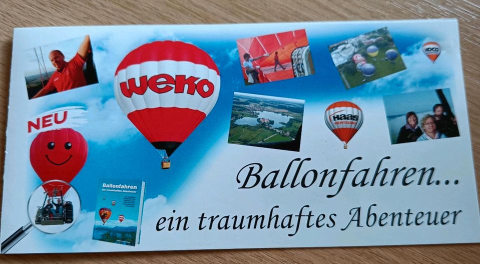 Gutschein Ballonfahren in Roßbach