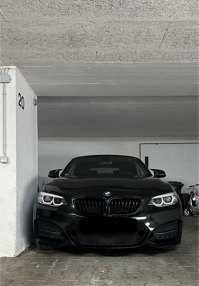 BMW M240i xdrive Cabrio 2018 ohne OPF schwarz top Zustand in Remseck am Neckar