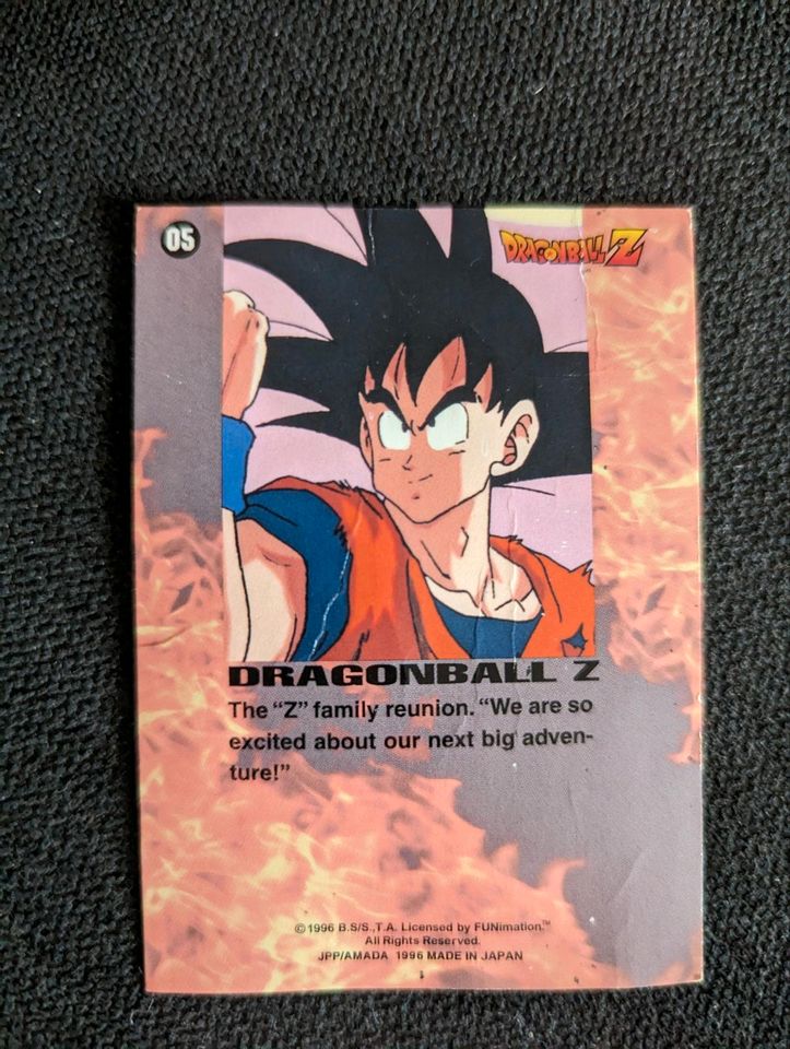 Dragonball Z Sammelkarte 1996 - series 1 in Itzehoe