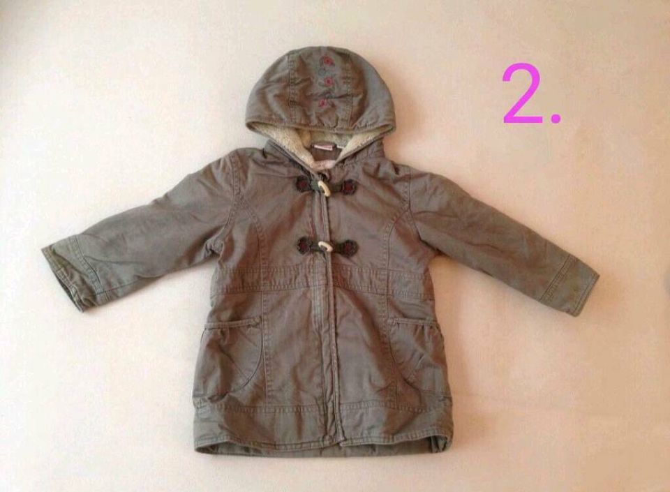 Winterjacke, Jacke, gefüttert, Mantel, 74, 98/104, 116/122, 122 in Moers