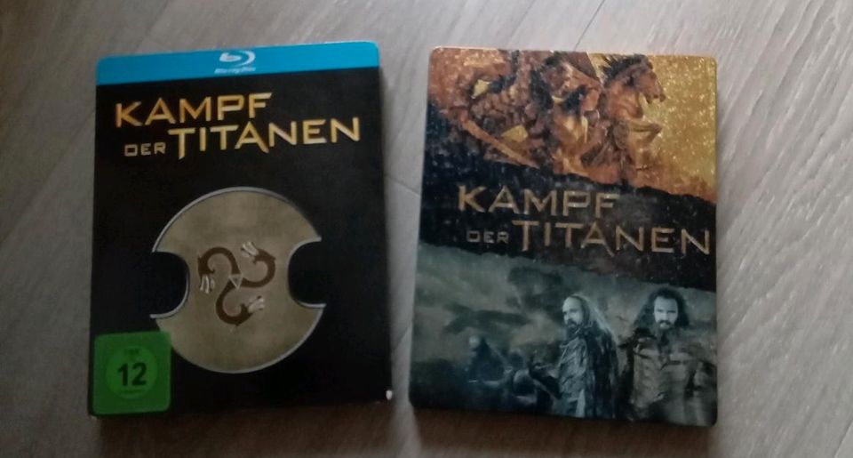 Kampf der Titanen als Blu-ray Steelbook mit Pappschuber in Remscheid