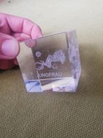 Jungfrau im Kristall Glas mit Mond und Sternzeichen Symbol Bayern - Mühldorf a.Inn Vorschau