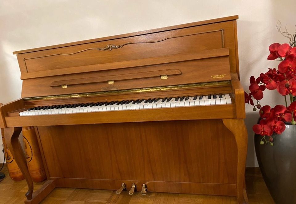 Klavier Piano Schimmel braun Antike selten 1962 Vintage in Düsseldorf