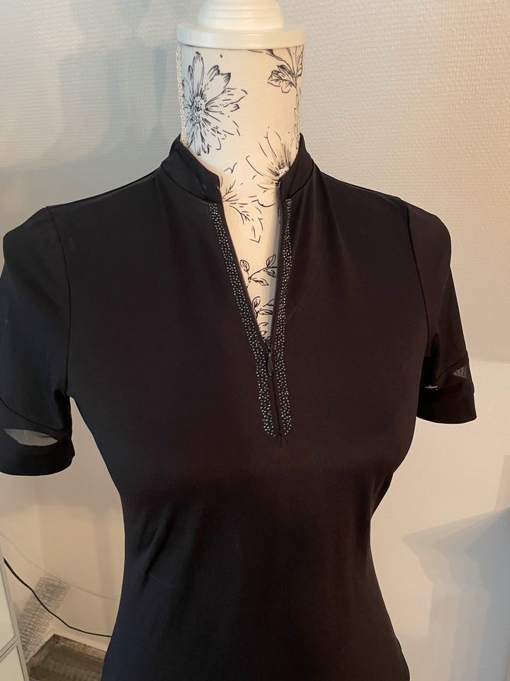 Pikeur selection Shirt valine Strass schwarz mesh 34 in Dortmund