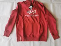 Alpha Industries Basic Hoodie Hoody mit Kapuze Red GR L Bielefeld - Stieghorst Vorschau