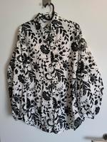 NEUE Damen Bluse Hemd schwarz/weiß geblümt  - Gr. 40 Nordrhein-Westfalen - Heiden Vorschau