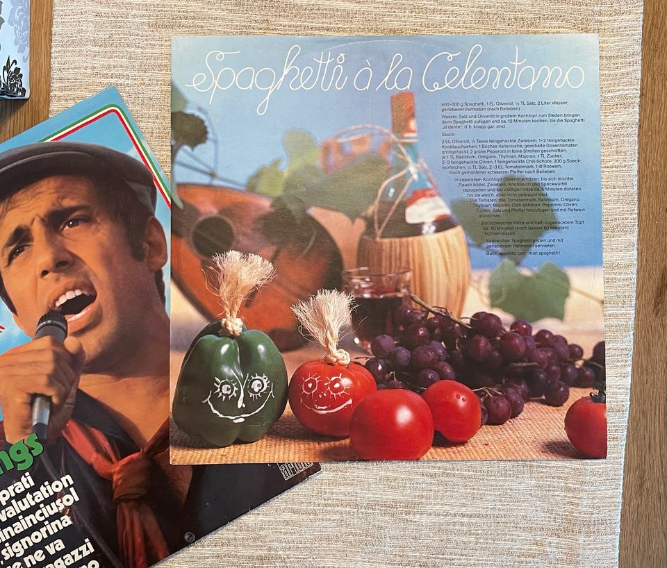 Adriano Celentano Vinyl Schallplatte in Mammelzen