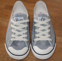 S.Oliver Sneaker Chucks Ballerina blau weiß Gr.36 Niedersachsen - Bad Pyrmont Vorschau