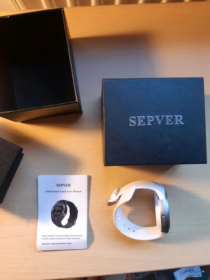 Sepver Smartwatch SN05 weiß in Brandenburg - Guben | eBay Kleinanzeigen ist  jetzt Kleinanzeigen